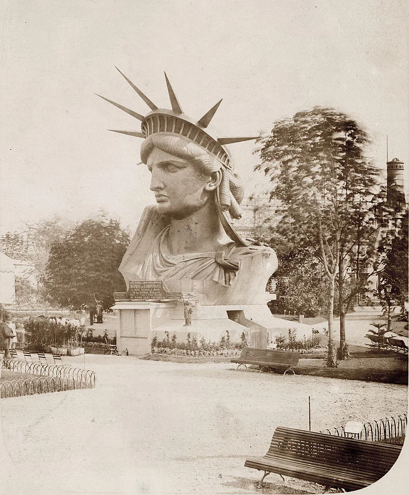 where did the statue of liberty come from 
